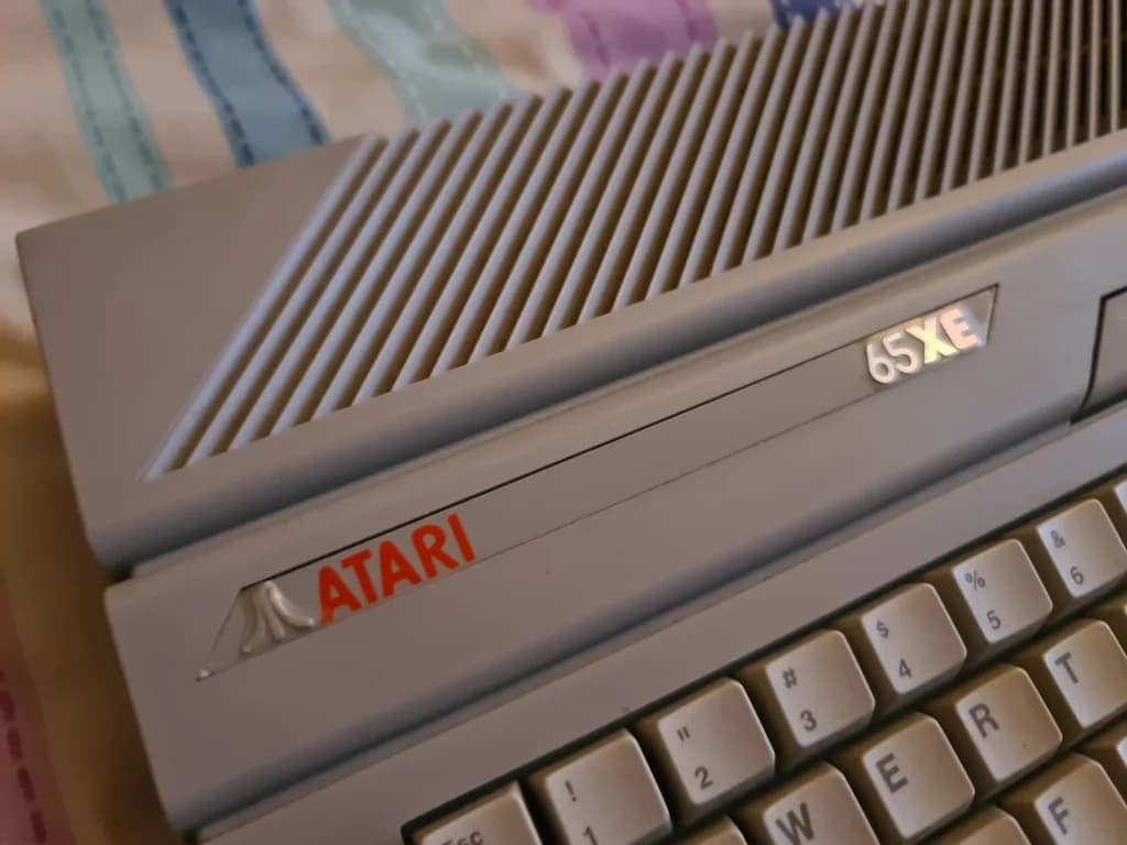 Atari keyboard from the 80s